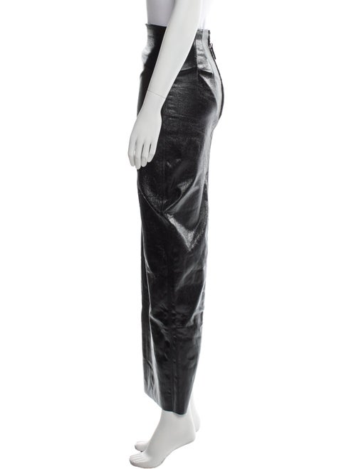 Rick Owens Raw-Edge Trim Long Skirt