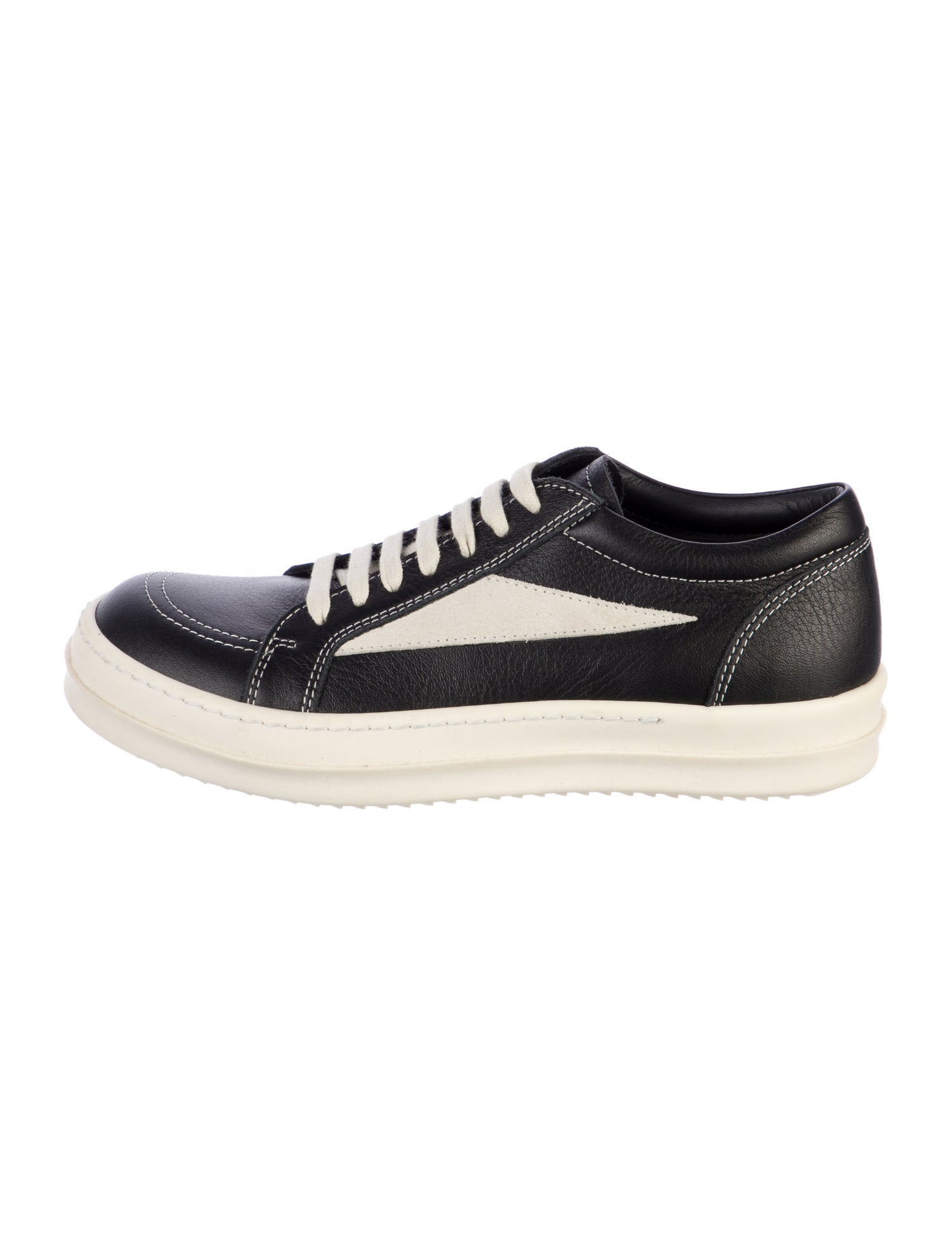 Rick Owens Leather Sneakers