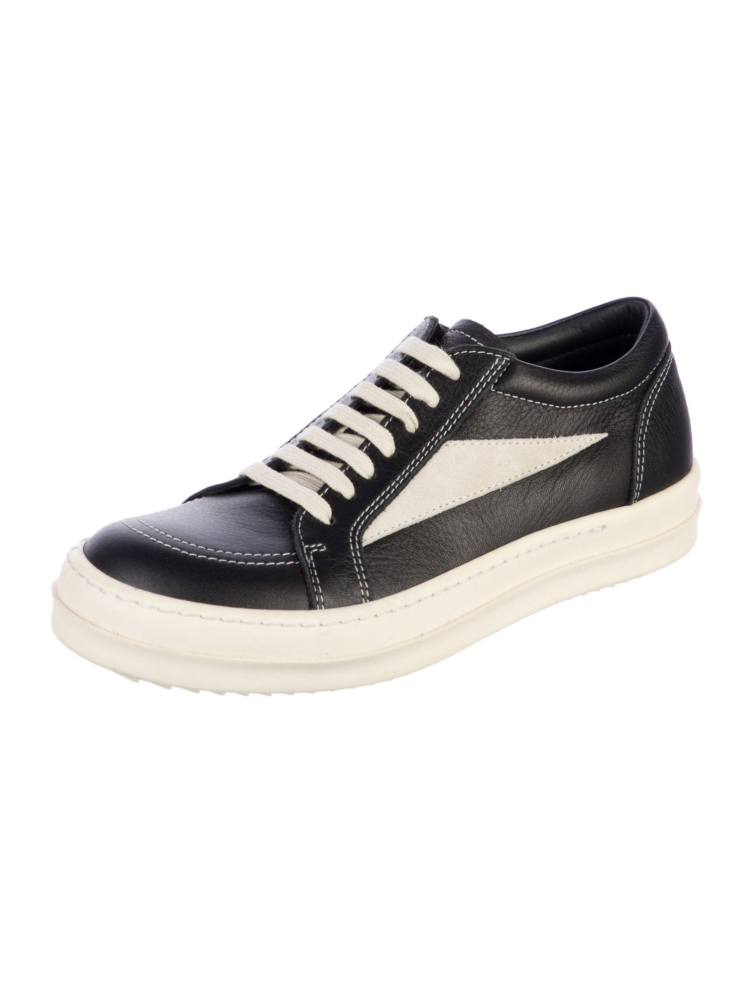 Rick Owens Leather Sneakers