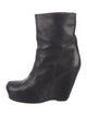 Rick Owens Leather Boots
