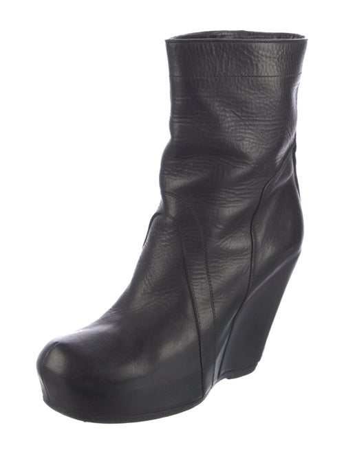 Rick Owens Leather Boots