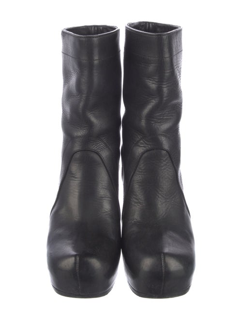 Rick Owens Leather Boots