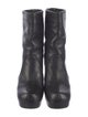 Rick Owens Leather Boots