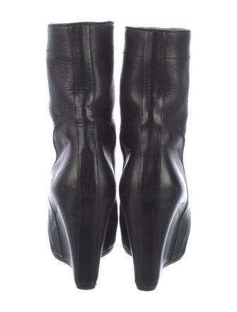 Rick Owens Leather Boots