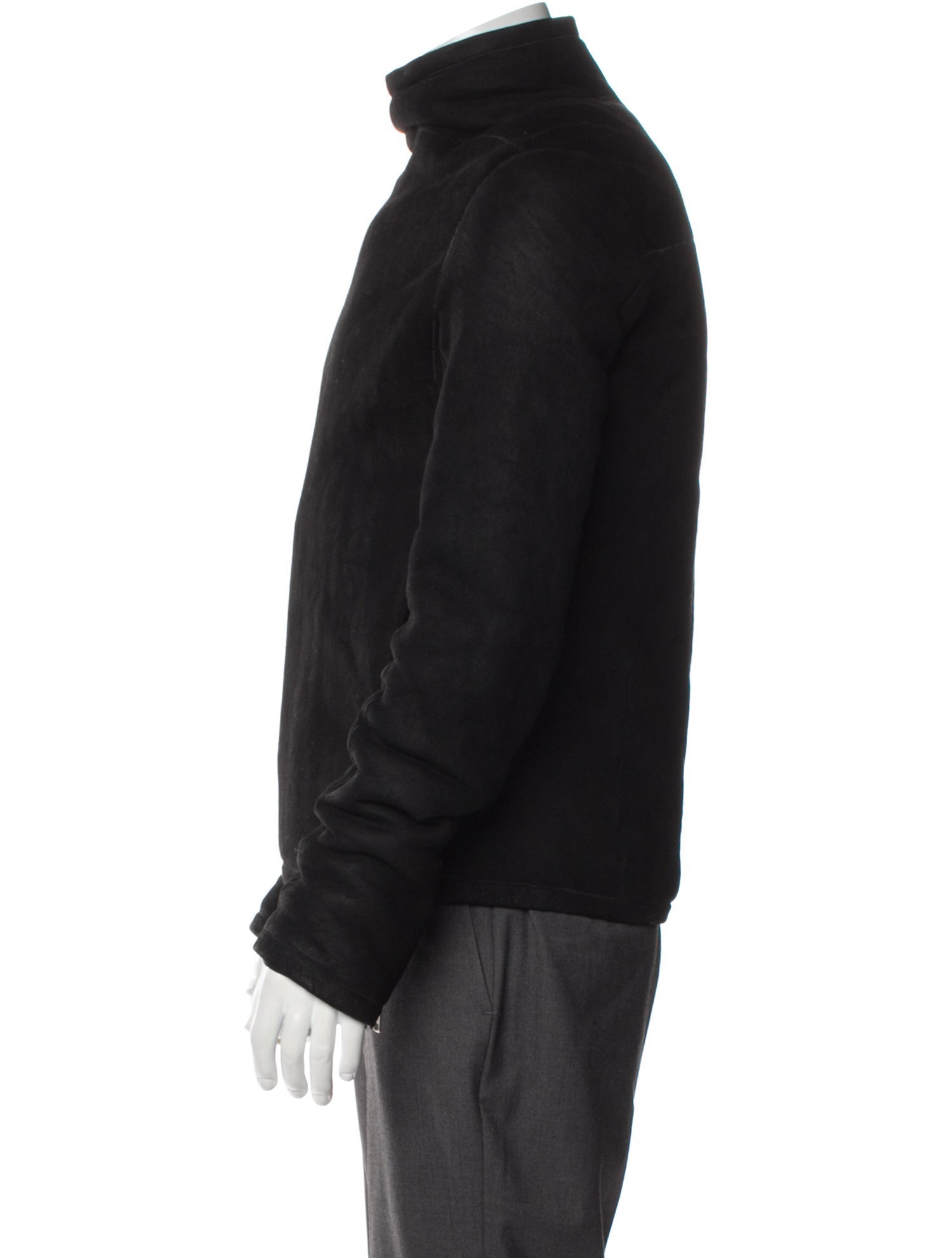 Rick Owens Shearling Moto Jacket