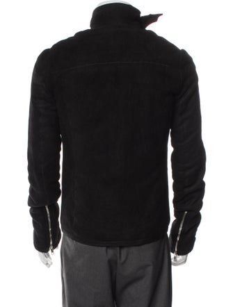 Rick Owens Shearling Moto Jacket