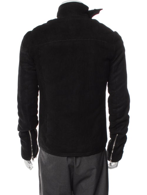 Rick Owens Shearling Moto Jacket