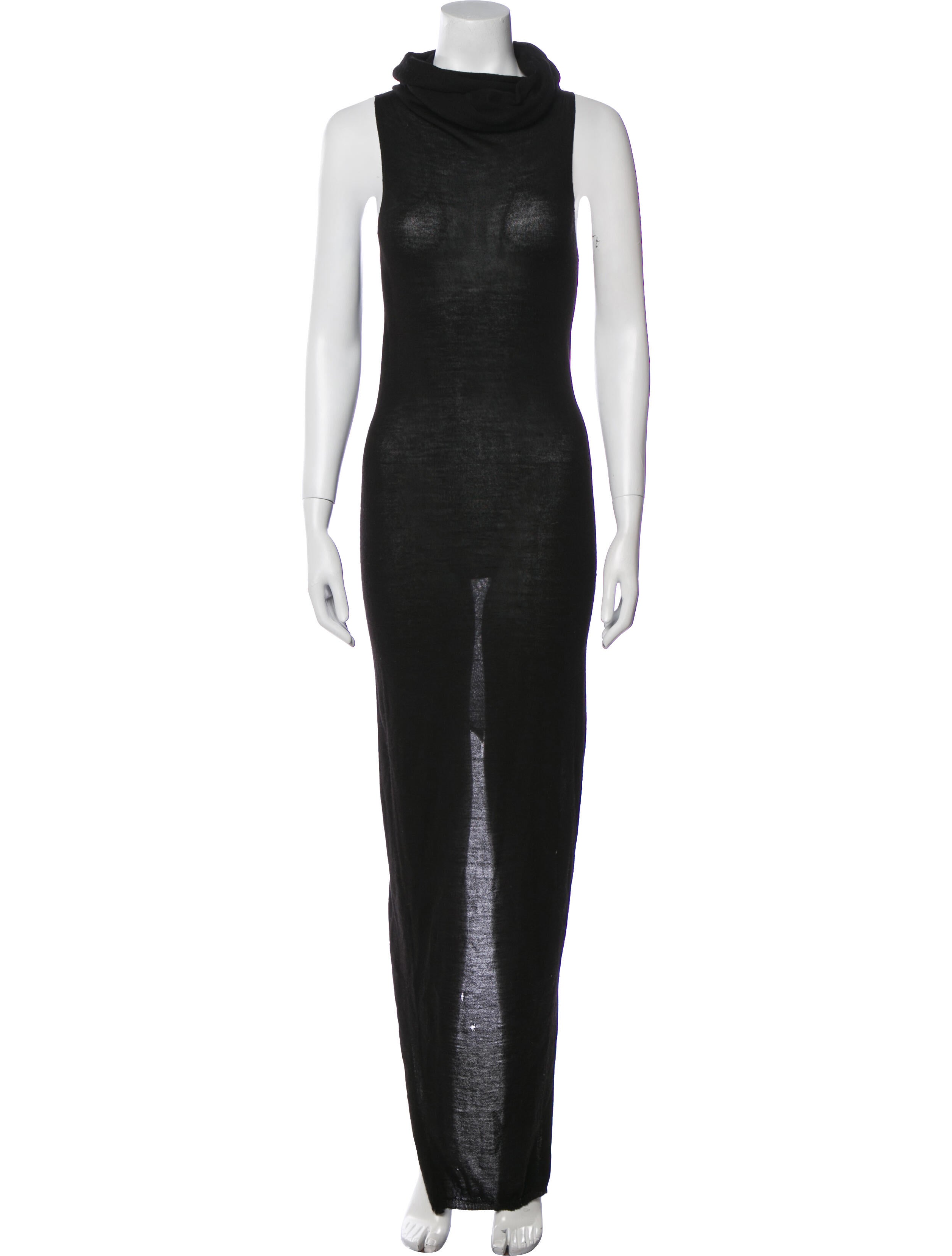 Rick Owens Wool Long Dress