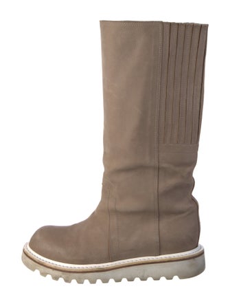 Rick Owens Leather Boots