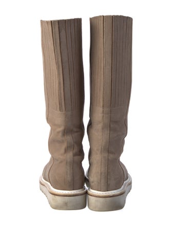 Rick Owens Leather Boots