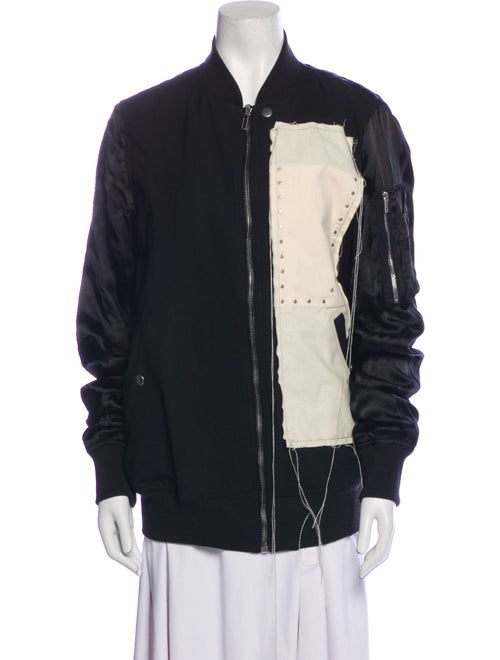 Rick Owens Virgin Wool Bomber Jacket