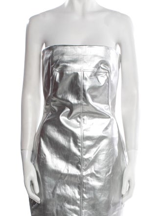 Rick Owens Strapless Mini Dress