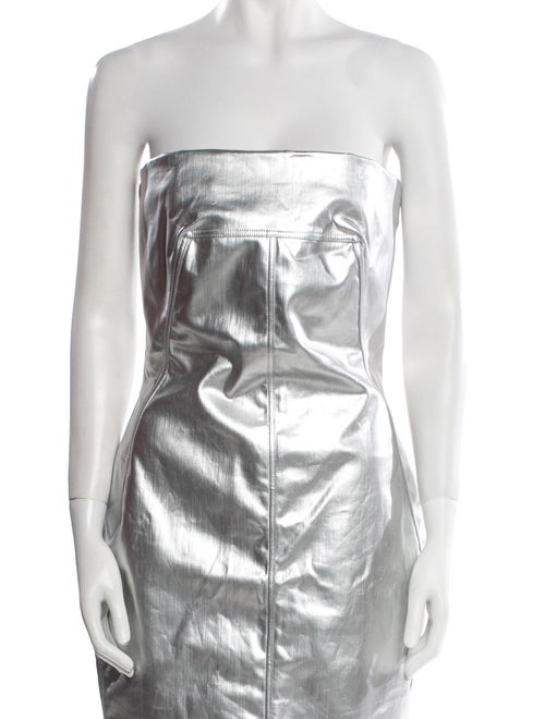 Rick Owens Strapless Mini Dress