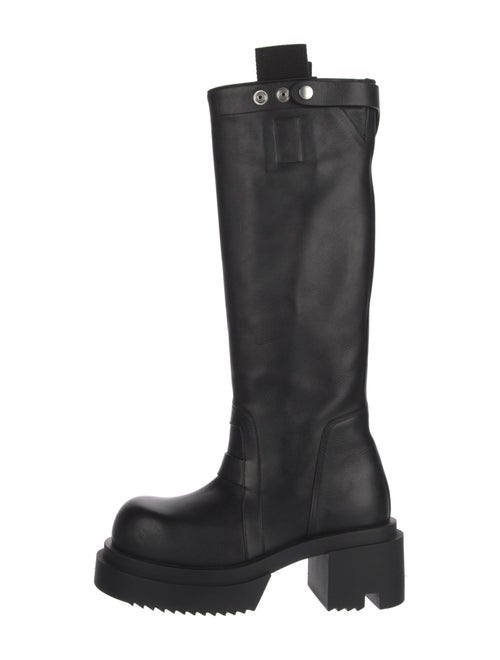 Rick Owens Leather Boots
