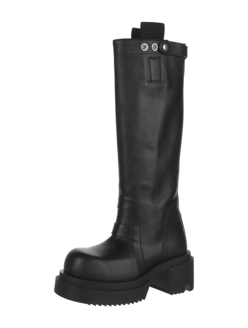 Rick Owens Leather Boots