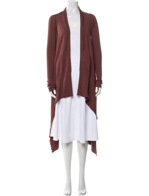Rick Owens Virgin Wool Plunge Neckline Sweater