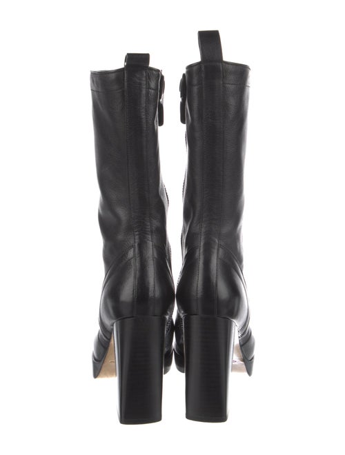 Rick Owens Leather Sock Boots