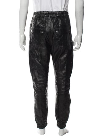 Rick Owens Leather Joggers
