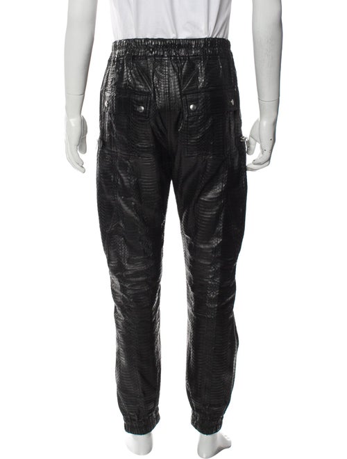 Rick Owens Leather Joggers