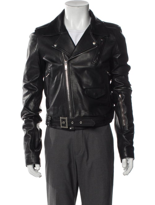 Rick Owens Leather Moto Jacket