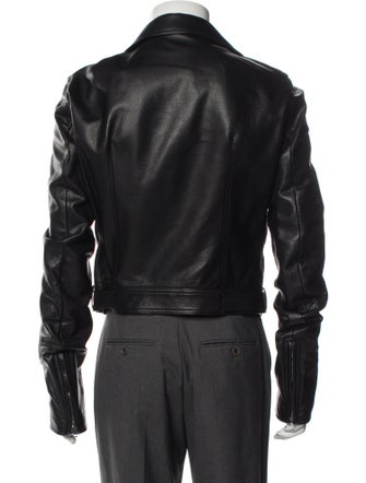 Rick Owens Leather Moto Jacket