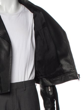 Rick Owens Leather Moto Jacket