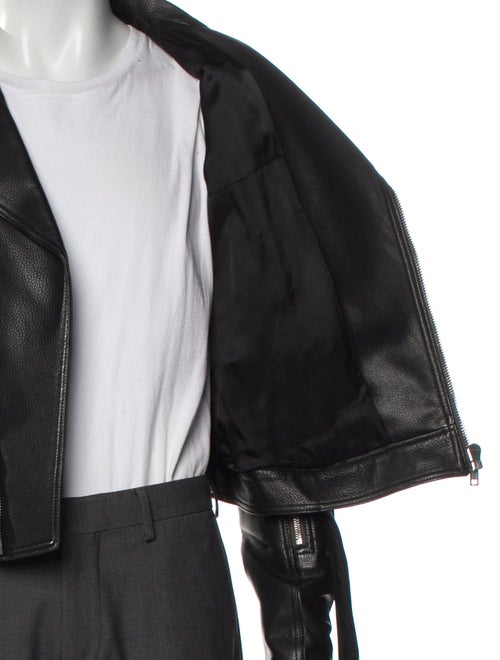 Rick Owens Leather Moto Jacket