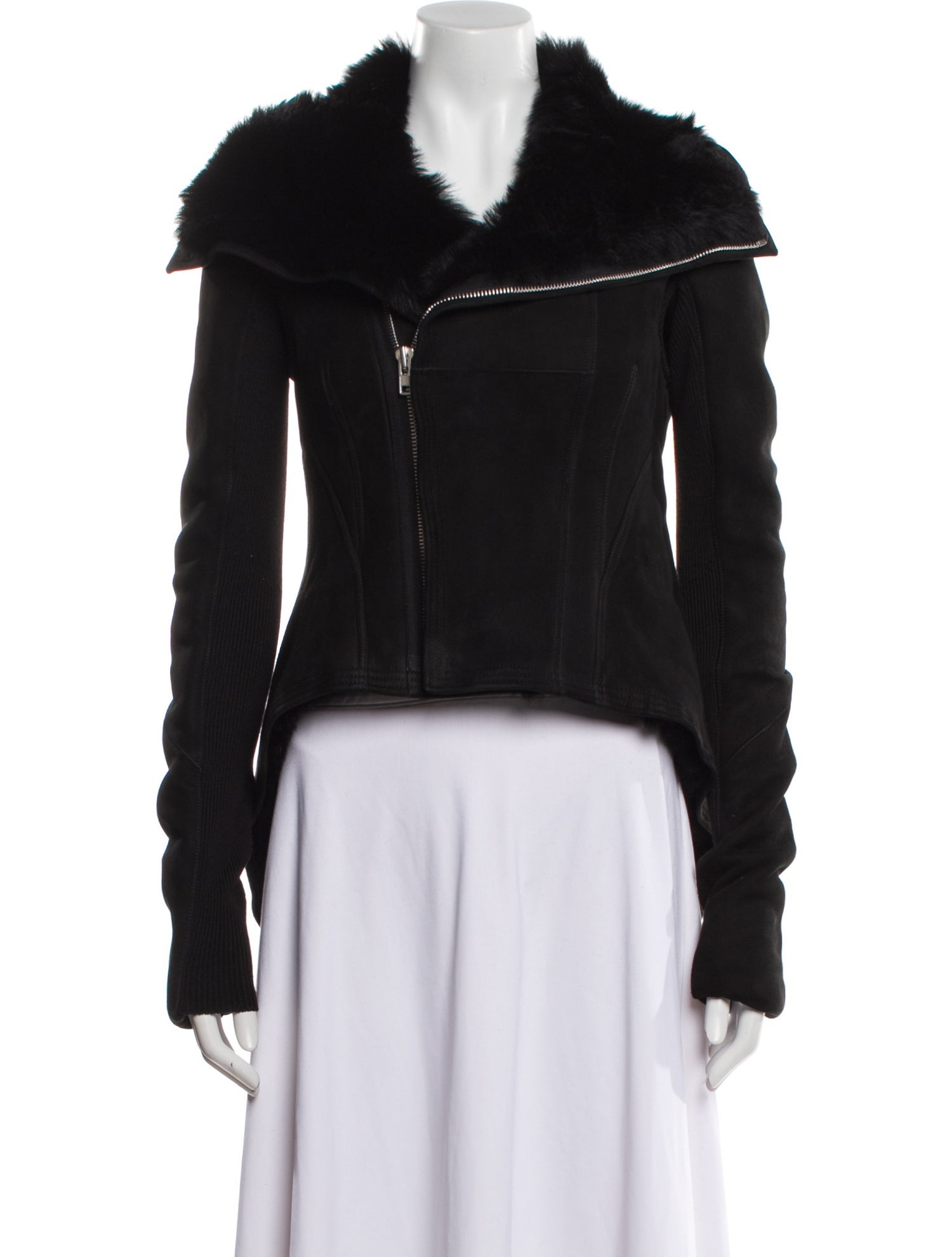 Rick Owens Lamb Leather Coat w/ Tags