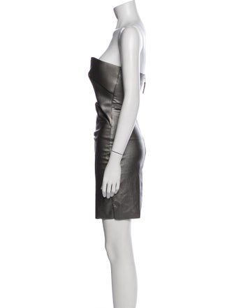 Rick Owens Strapless Mini Dress