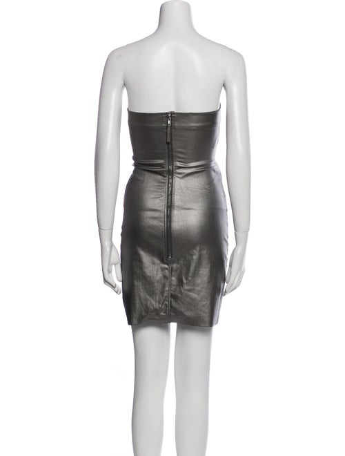 Rick Owens Strapless Mini Dress