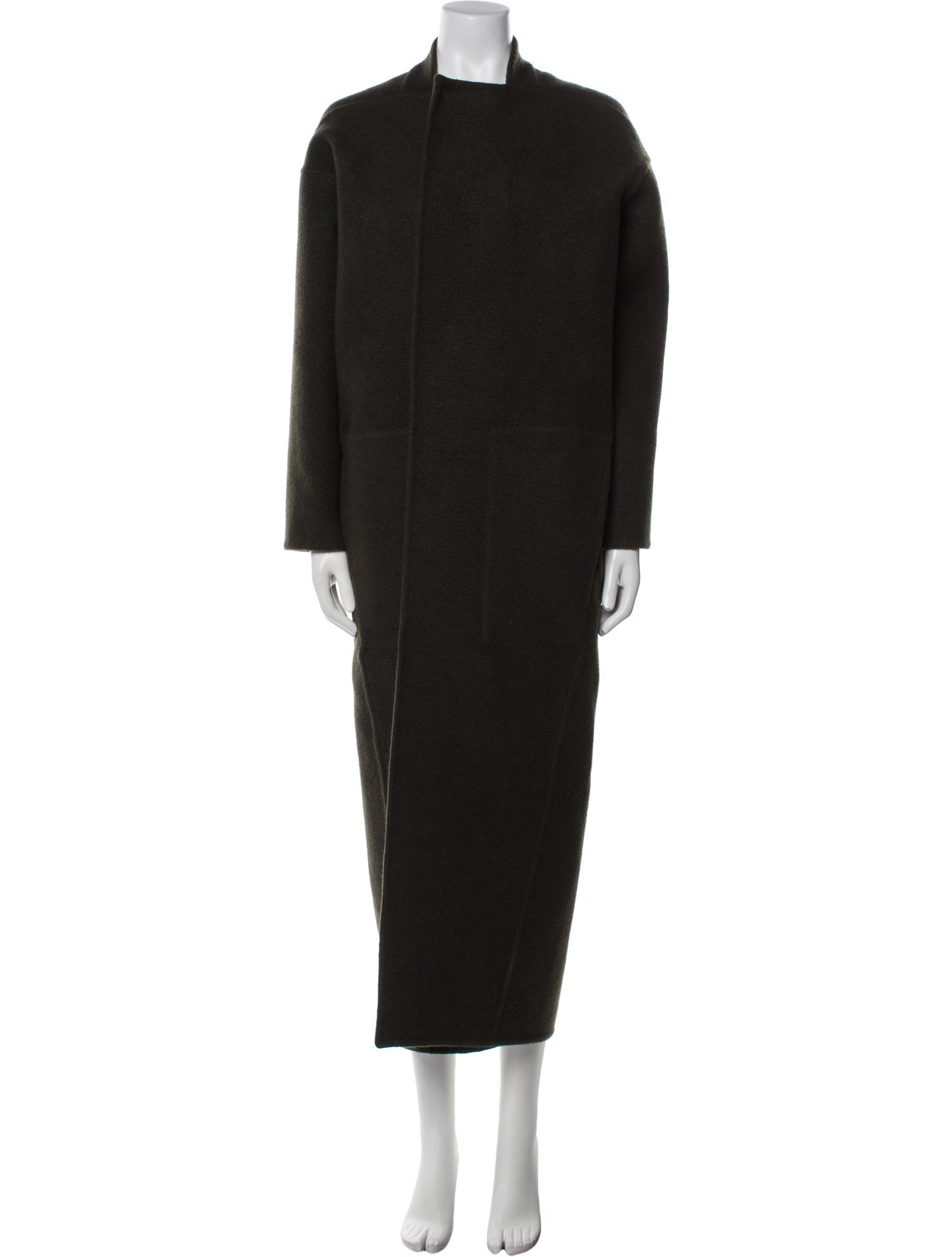 Rick Owens 2024 'Porterville' Island Faux Fur Coat