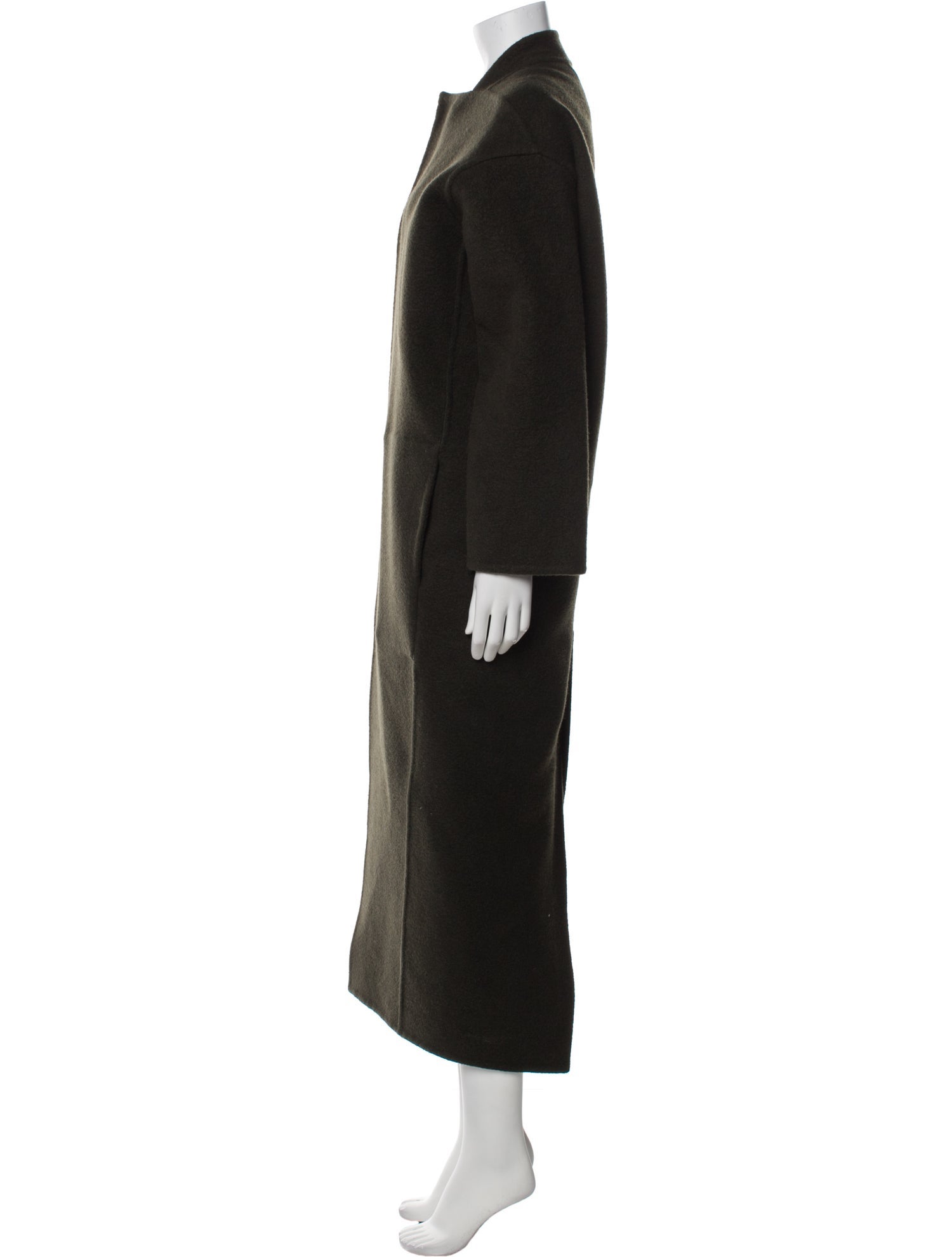 Rick Owens 2024 'Porterville' Island Faux Fur Coat