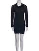 Rick Owens Wool Mini Dress