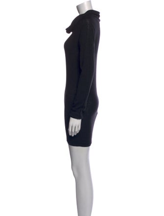 Rick Owens Wool Mini Dress