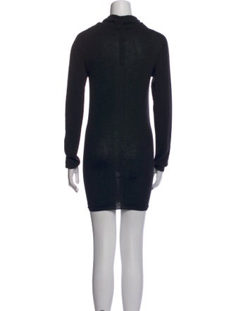 Rick Owens Wool Mini Dress
