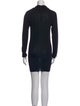 Rick Owens Wool Mini Dress