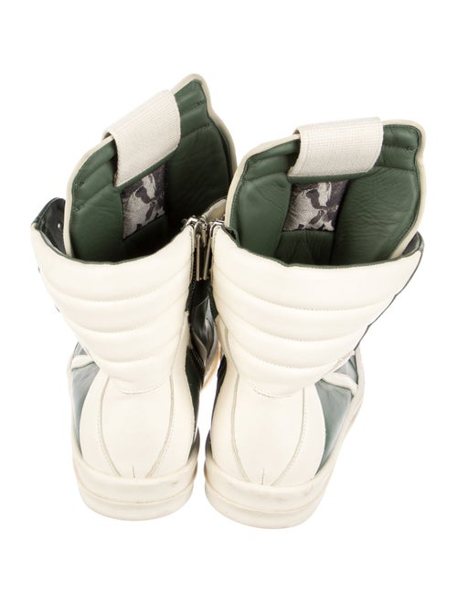 Rick Owens Leather Lace-Up Boots