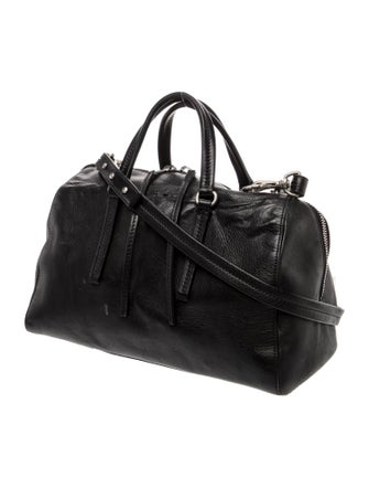 Rick Owens Leather Top Handle Bag