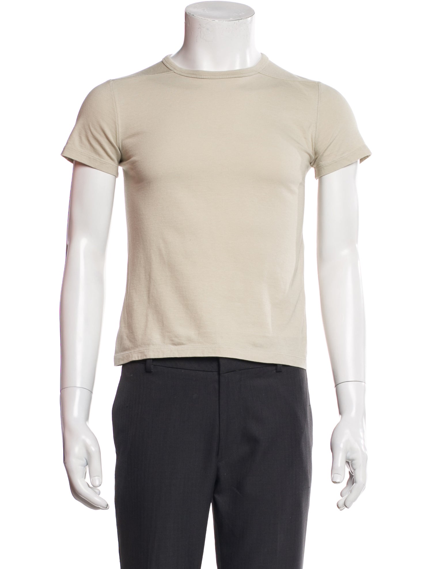 Rick Owens Crew Neck Short Sleeve T-Shirt