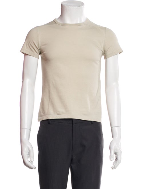 Rick Owens Crew Neck Short Sleeve T-Shirt