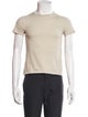 Rick Owens Crew Neck Short Sleeve T-Shirt