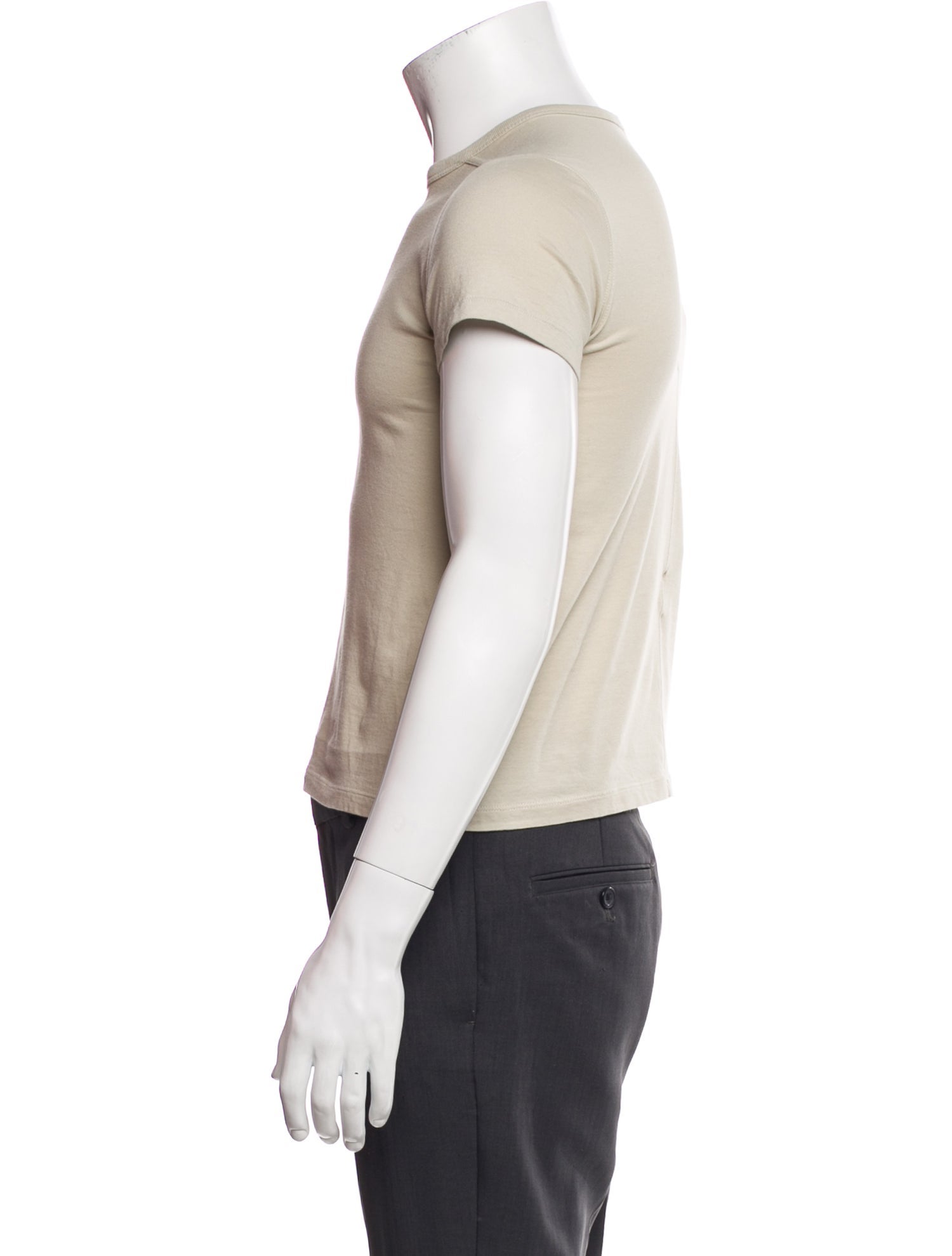 Rick Owens Crew Neck Short Sleeve T-Shirt