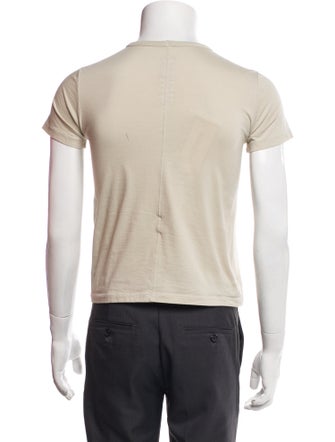 Rick Owens Crew Neck Short Sleeve T-Shirt