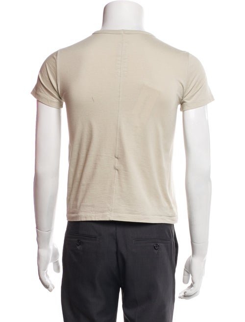 Rick Owens Crew Neck Short Sleeve T-Shirt