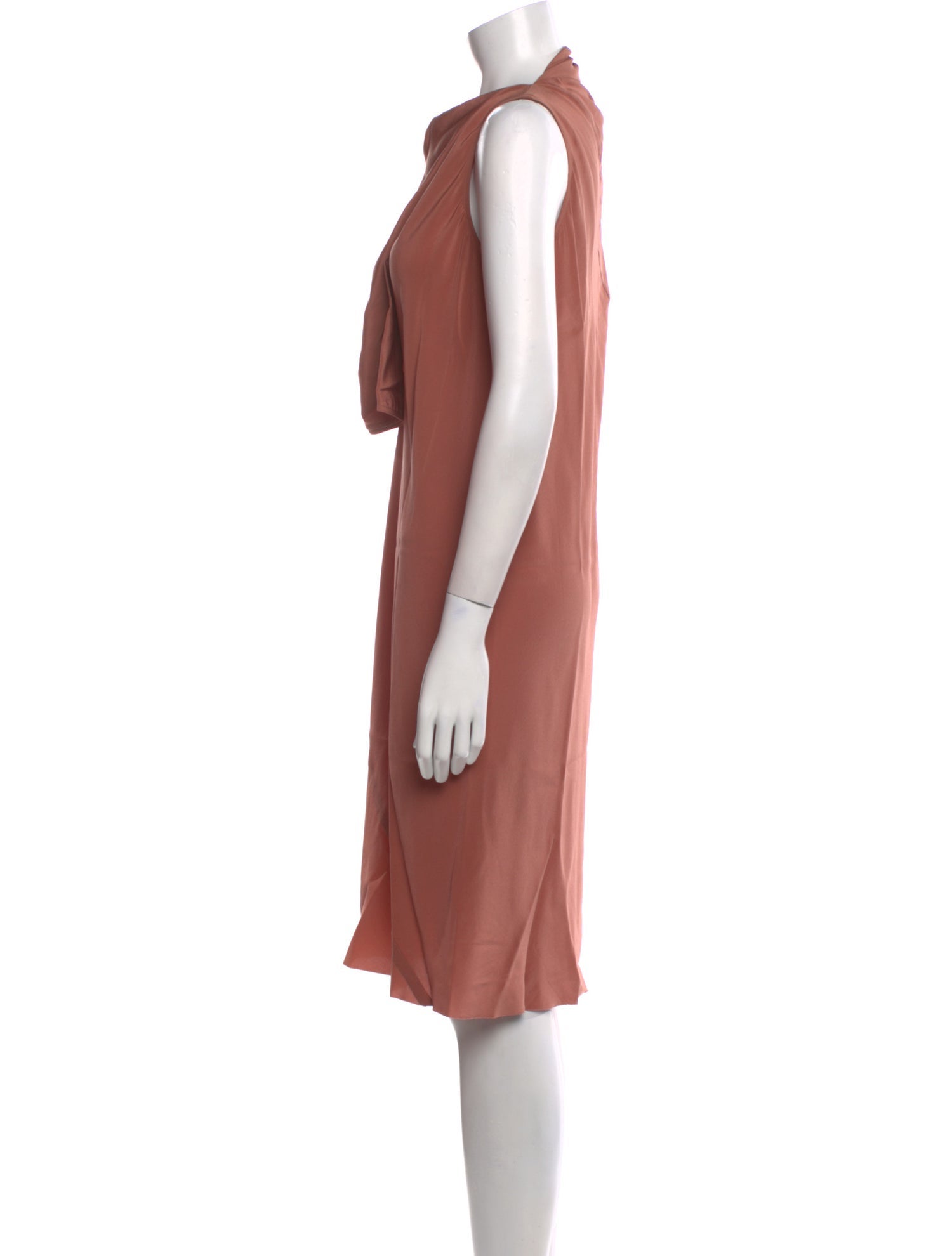 Rick Owens Silk Knee-Length Dress