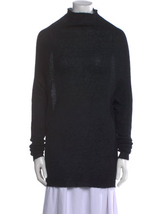 Rick Owens Mock Neck Sweater