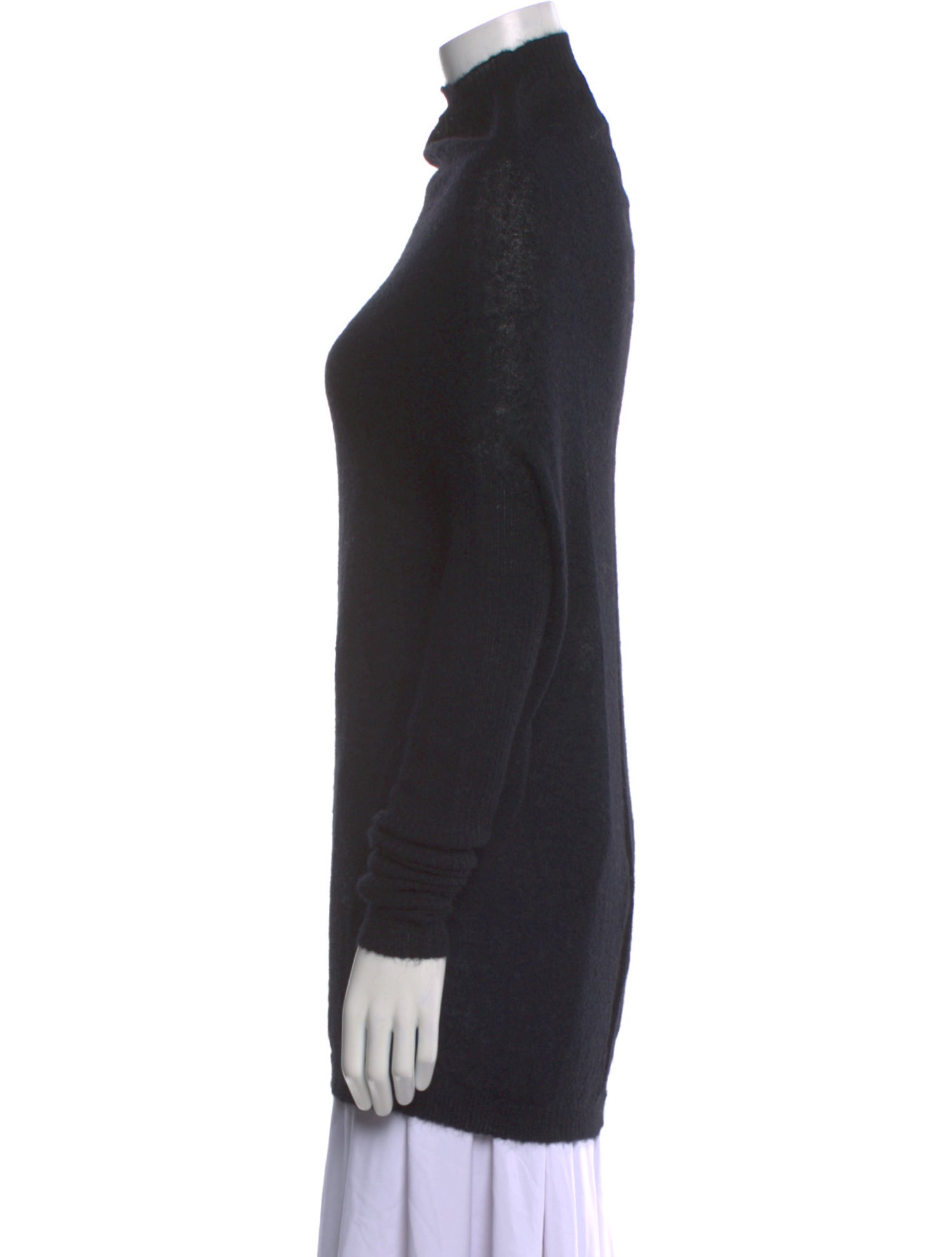 Rick Owens Mock Neck Sweater