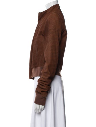 Rick Owens Lamb Leather Biker Jacket