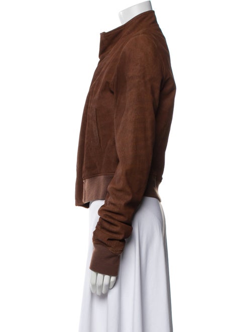 Rick Owens Lamb Leather Biker Jacket