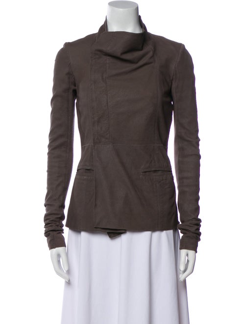 Rick Owens Leather Jacket